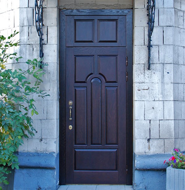 Уличная дверь для частного дома фото