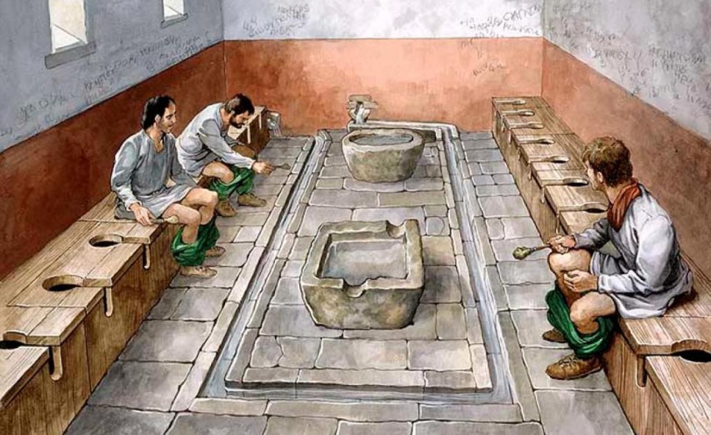 Элитный туалет древних римлян