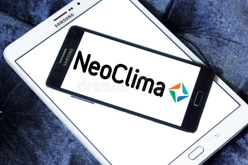 NEOCLIMA climate equipments manufacturer logo stock images
