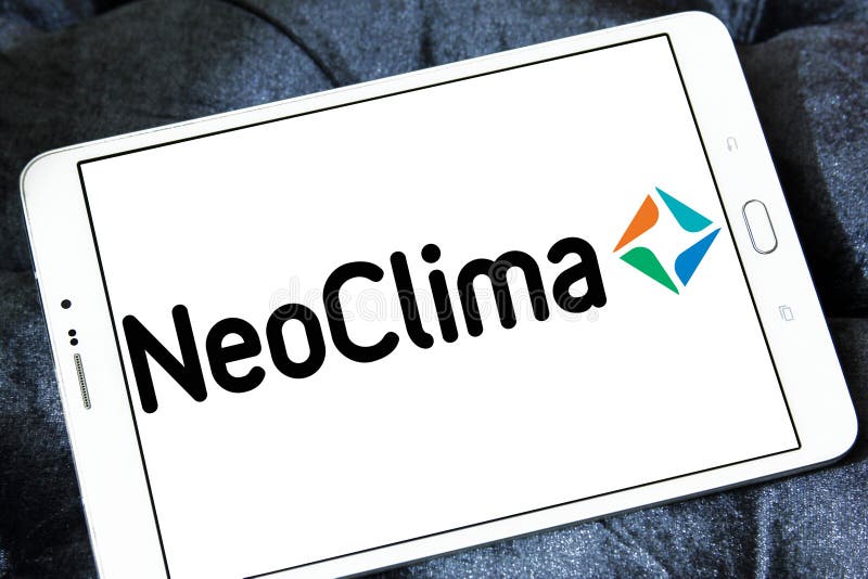 NEOCLIMA climate equipments manufacturer logo stock image